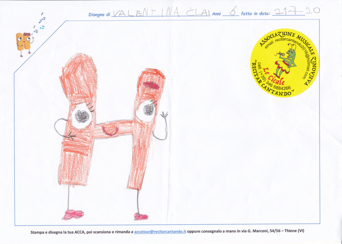 Valentina Clai 6 anni